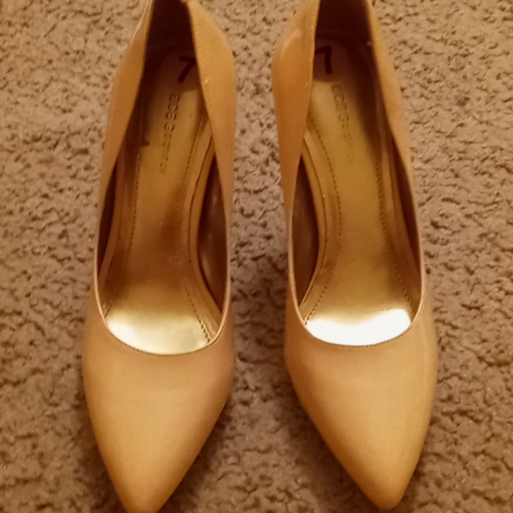 Peach heels bcbgeneration